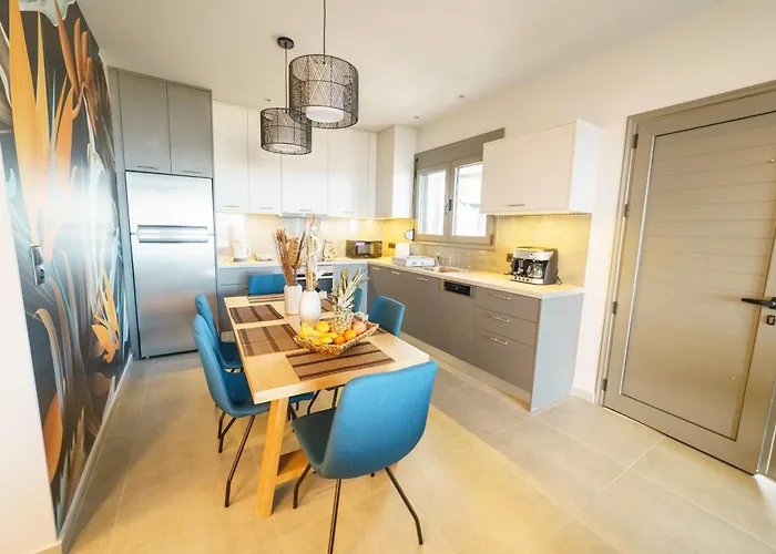 Royal Hill - Private Pool - Sleeps 8 别墅 赫索尼索斯